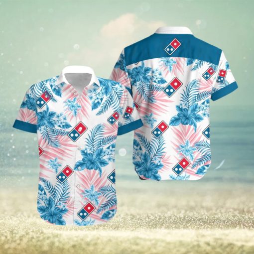 Domino’s Pizza 3D Tropical Flower Hawaiian Shirt Men And Women Gift