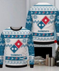 Domino’s Pizza Ugly Christmas Sweater, Xmas Gift Ideas For Men Women