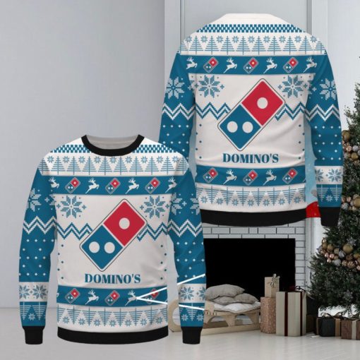 Domino’s Pizza Ugly Christmas Sweater, Xmas Gift Ideas For Men Women