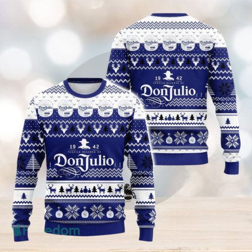 Don Julio Ugly Christmas Sweater 3D All Over Printed Sweaters Christmas Gift