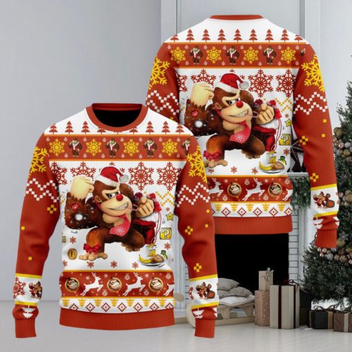 Donkey Kong Christmas Sweater