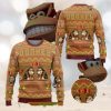 Cleveland Browns Logo Big Snowflake Pattern Ugly Christmas Sweater