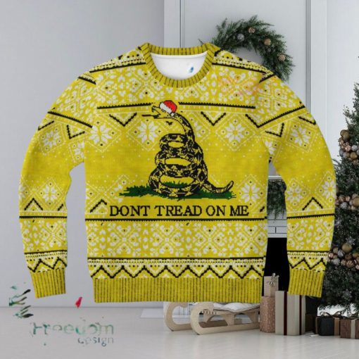 Dont Tread On Me Ugly Christmas 3D Sweater