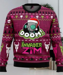 Doom Invader Zim Ugly Christmas Sweater