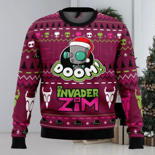 Doom Invader Zim Ugly Christmas Sweater