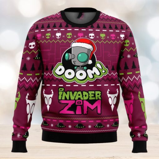 Doom Invader Zim Ugly Christmas Sweater