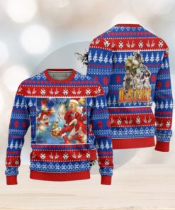 Dr Stone Anime Ugly Christmas Sweater Custom Characters Xmas Gift