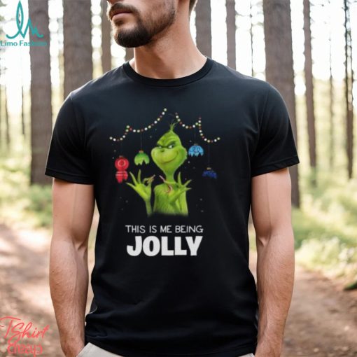 Dr. Seuss The Grinch Being Jolly T shirt