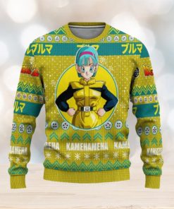 Dragon Ball Bunma Kamehameha Ugly Christmas Sweaters