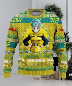 Dragon Ball Bunma Kamehameha Ugly Christmas Sweaters