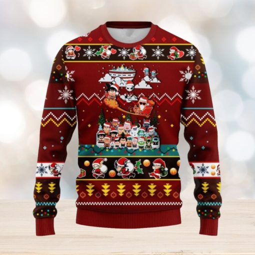 Dragon Ball Chibi Ugly Christmas Sweaters