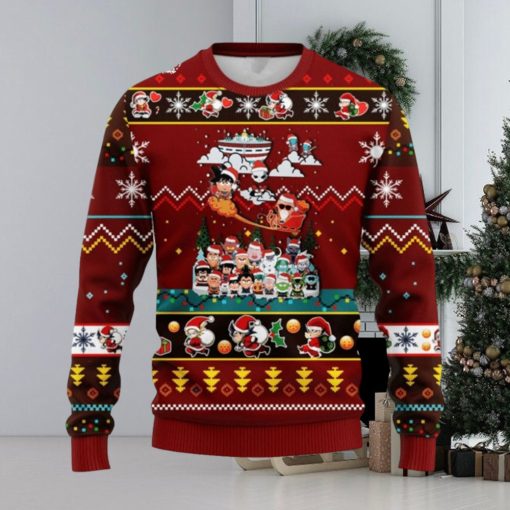 Dragon Ball Chibi Ugly Christmas Sweaters