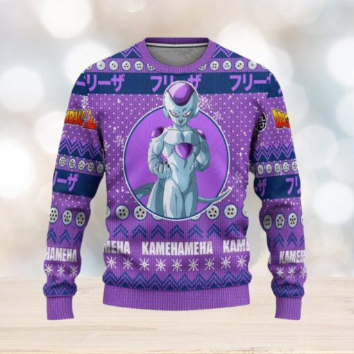 Dragon Ball Frieza Kamehameha Ugly Christmas Sweaters