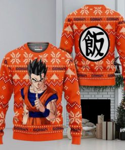 Dragon Ball Gohan Ugly Christmas Sweaters