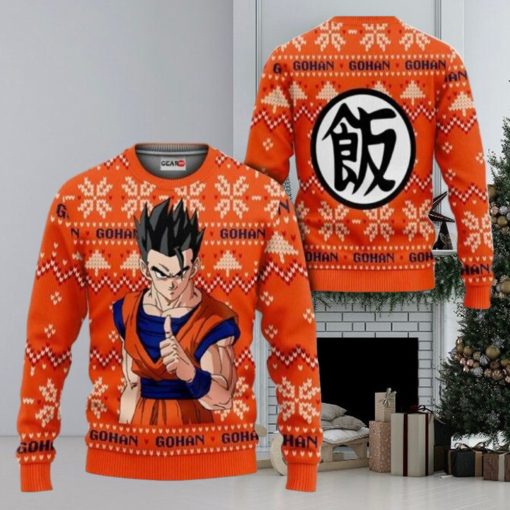 Dragon Ball Gohan Ugly Christmas Sweaters