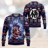 Detroit Lions Symbol Wearing Santa Claus Hat Ho Ho Ho Personalized Ugly Christmas Sweaters