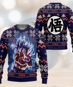 Dragon Ball Goku Ultra Instinct Ugly Christmas Sweaters