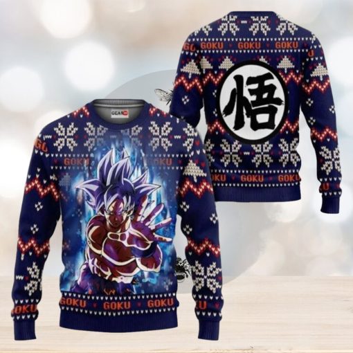 Dragon Ball Goku Ultra Instinct Ugly Christmas Sweaters