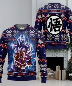 Dragon Ball Goku Ultra Instinct Ugly Christmas Sweaters