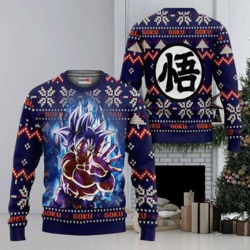 Dragon Ball Goku Ultra Instinct Ugly Christmas Sweaters