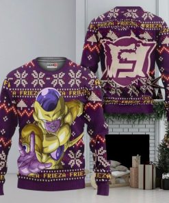 Dragon Ball Golden Frieza Ugly Christmas Sweaters