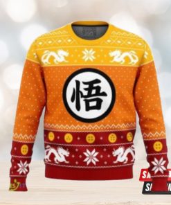 Dragon Ball Z Goku Christmas Ugly z Christmas Sweaters