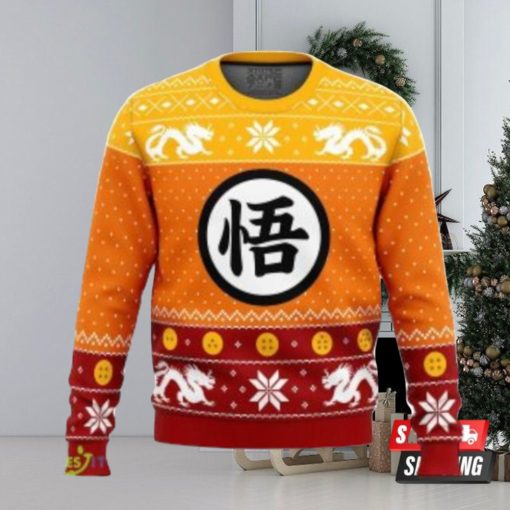 Dragon Ball Z Goku Christmas Ugly z Christmas Sweaters