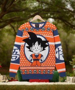 Dragon Ball Z Goku Holiday Sweater