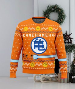 Dragon Ball Z Kamehameha Ugly Christmas Sweaters