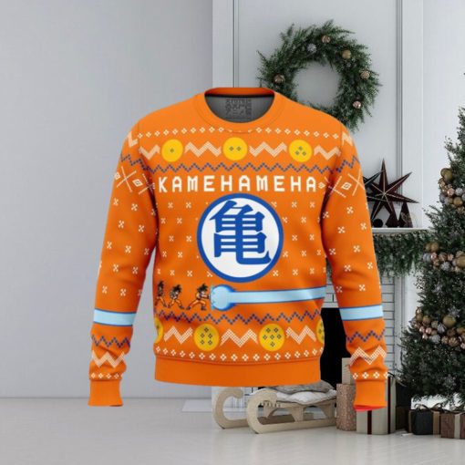 Dragon Ball Z Kamehameha Ugly Christmas Sweaters