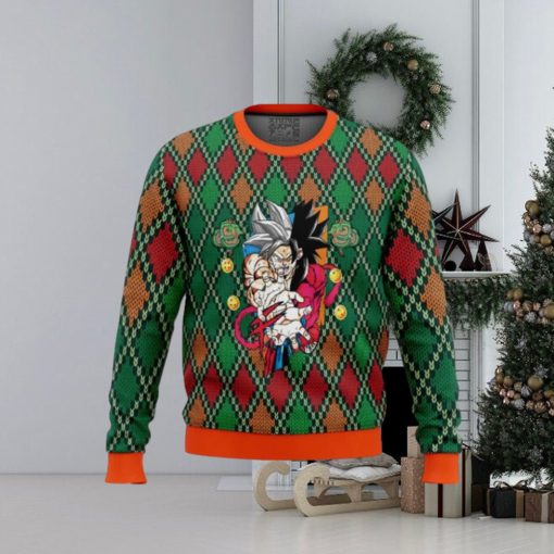 Dragon Ball Z SSJ4 Goku Ugly Christmas Sweaters