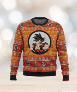 Dragonball Z Son Goku Ugly Christmas Sweaters