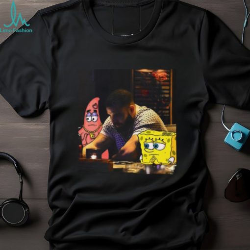 Drake Spongebob T Shirt Concert T Shirt Champagne Papi