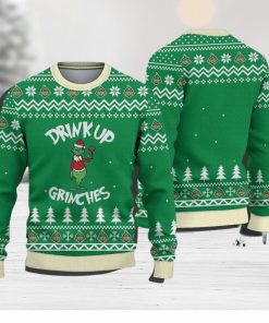 Drinkup Grinchess Ugly Christmas Sweater