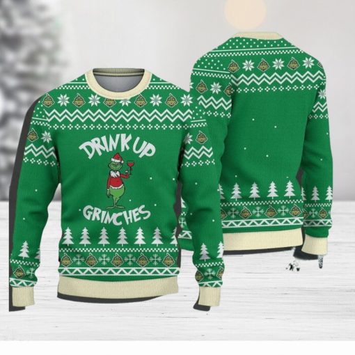 Drinkup Grinchess Ugly Christmas Sweater