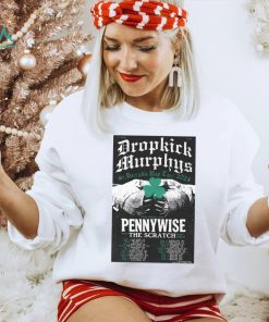 Dropkick Murphys 2024 St. Patrick’s Day Tour poster T shirt