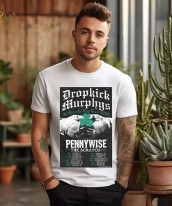 Dropkick Murphys 2024 St. Patrick’s Day Tour poster T shirt