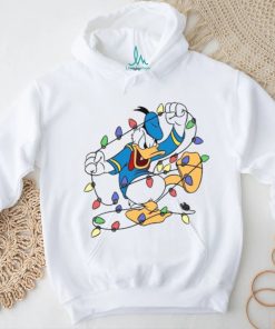 Duck With Christmas Light Shirt