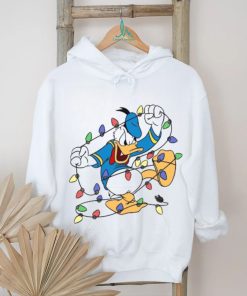Duck With Christmas Light Shirt
