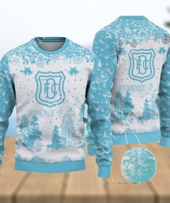 Dundee F.C. SPFL Scottish Snow Fall Pine Ugly sweater