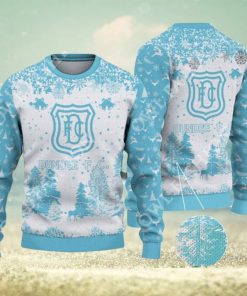 Dundee F.C. SPFL Scottish Snow Fall Pine Ugly sweater