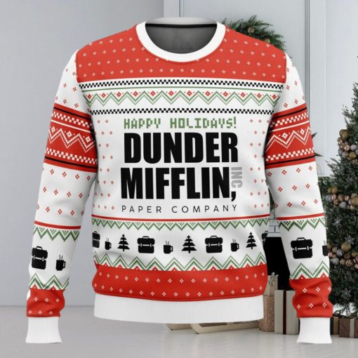 Dunder Mifflin The Office Ugly Christmas Sweater