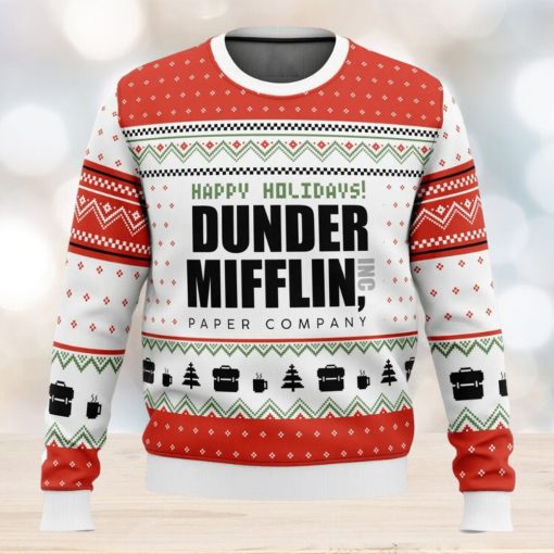 Dunder Mifflin The Office Ugly Christmas Sweater