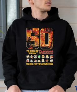 Dungeons And Dragons 50 Years Of 1974 2024 Thank You For The Adventures Hoodie T Shirt, hoodie, sweater, long sleeve and tank top Dungeons And Dragons 50 Years Of 1974 2024 Thank You For The Adventures Hoodie T Shirt