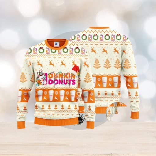 Dunkin’ Donuts Santa Hat Christmas Ugly Christmas