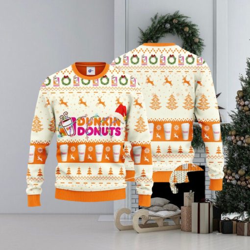 Dunkin’ Donuts Santa Hat Christmas Ugly Christmas