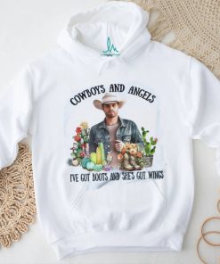 Dustin Lynch Cowboys And Angels I’ve Got Boots And She’s Got Wings T Shirt