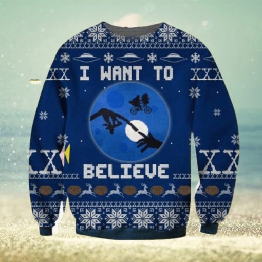 E.T. The Extra Terrestrial Christmas Ugly Sweater Gift For Men And Women