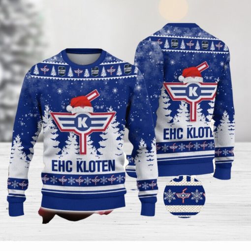 EHC Kloten 3D Printed Sweater Gift For Men And Women Ugly Christmas Sweater