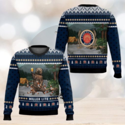 EMiller Lite Bear Ugly Sweater For Men And Women Fans Gift Holidays